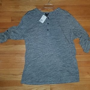 H&M Mens Henley Shirt XL